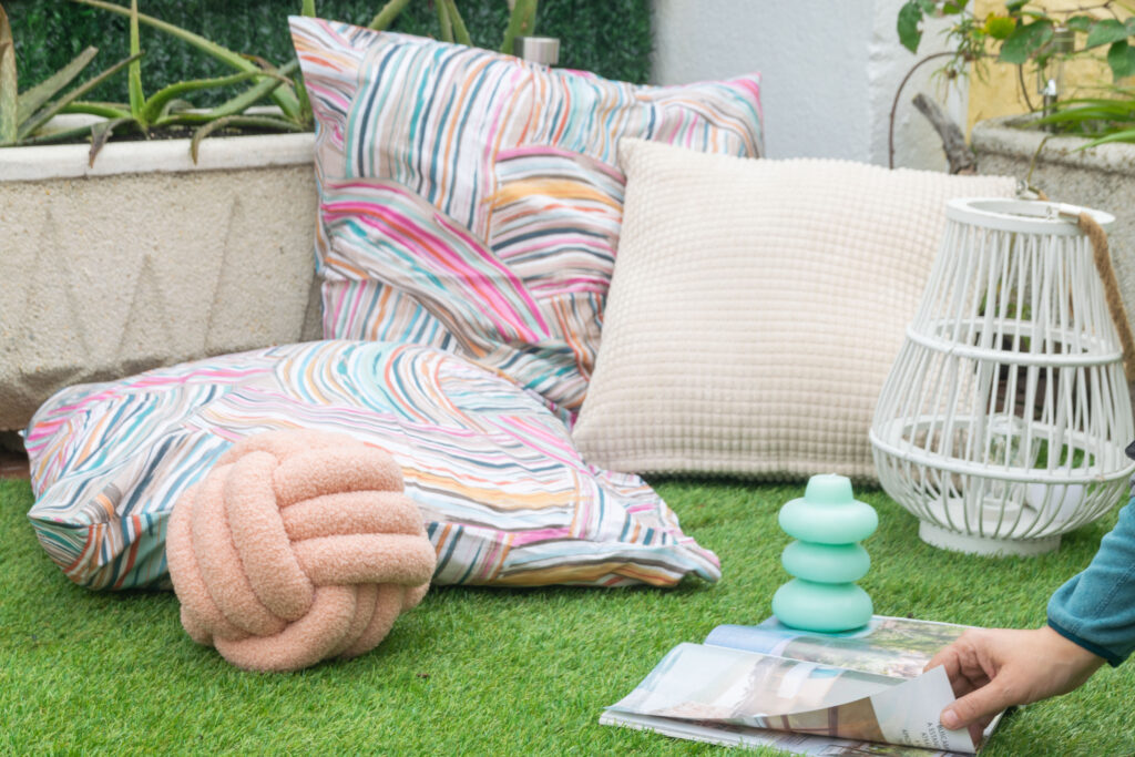 Detalle terraza con Home Staging Home Staging
